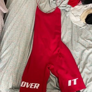 Red Romper. Never worn.